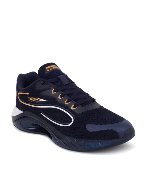 Columbus navy clearance blue shoes