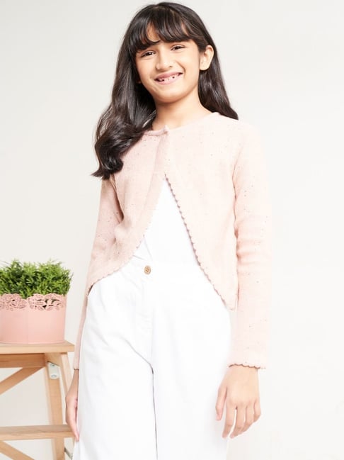 Girls on sale pink shrug