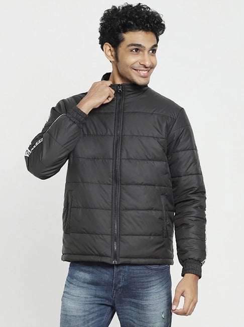 Buy Being Human Black Regular Fit Jacket for Mens Online @ Tata CLiQ