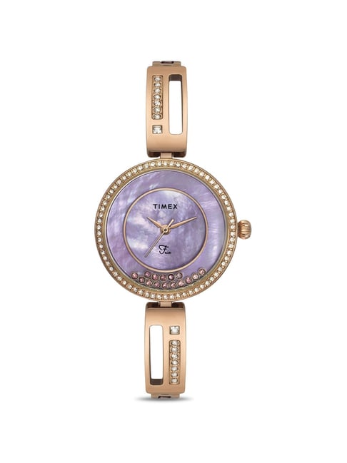 Timex Fria Women Lavender Round Analog Watch - TWEL16502-picture-33