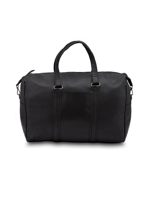 Unisex Premium Leather Travel Duffle Bag (Dark Brown) – Leatherwallah
