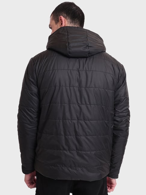 Loose Fit Hooded Jacket - Black - Men