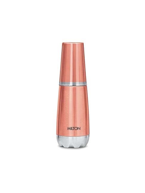 Buy Milton Vertex Brown Hot Cold Water Bottle with Tumbler