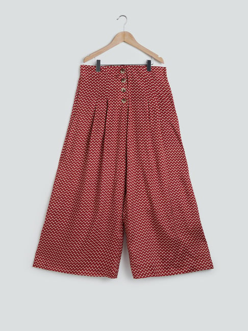 50s Style Browncream Check Trousers  Vintage  Etsy