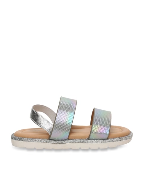 Fame Forever by Lifestyle Kids Pewter Grey & Brown Casual Sandals