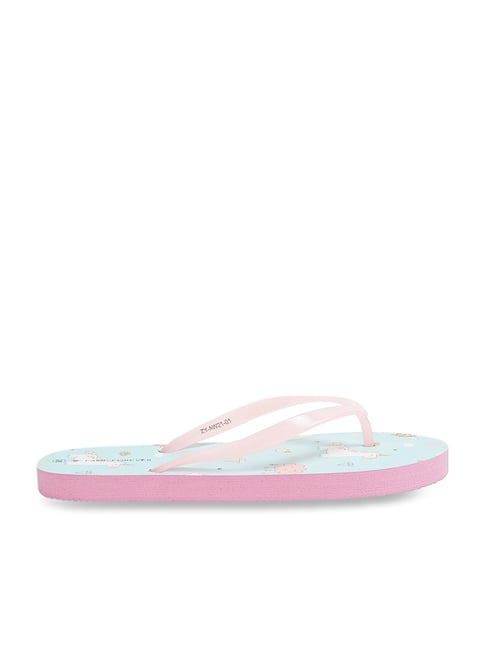 Fame Forever by Lifestyle Kids Pink & Blue Flip Flops