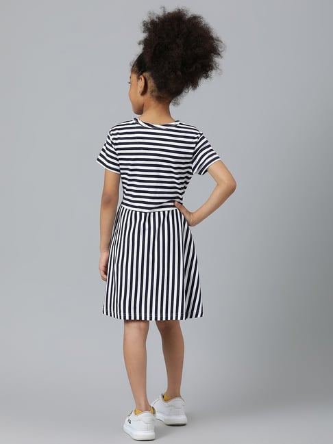 Rita Striped Dress - Petite Lucette