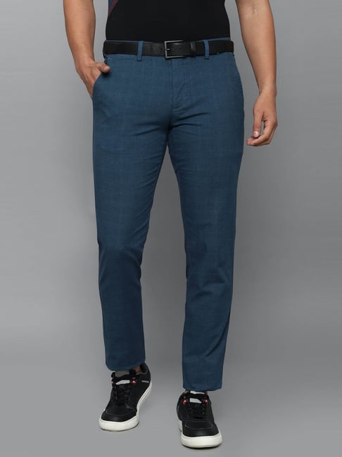 Buy Blue Trousers & Pants for Men by Mr Button Online | Ajio.com