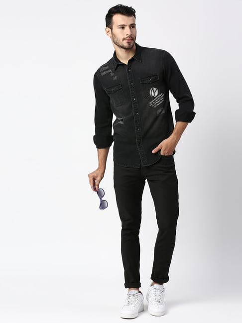 Pepe Jeans Mens T-Shirt Black Size S : : Clothing, Shoes &  Accessories