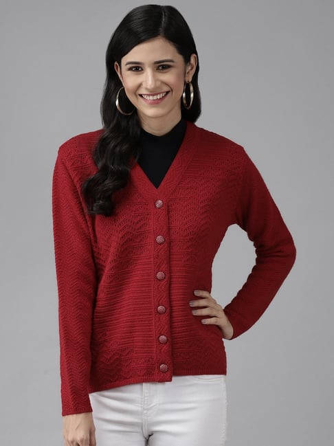 Buy discount red cardigan