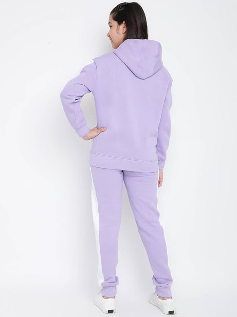 Buy Purple Track Pants for Girls by LI'L TOMATOES Online