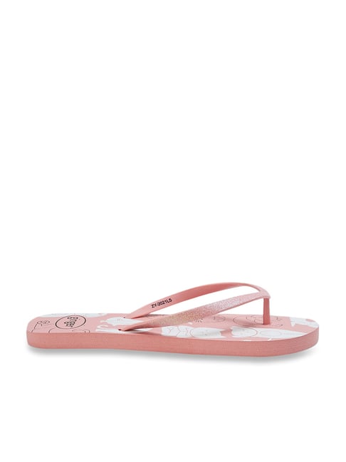 Ginger by Lifestyle Women's Pink Flip Flops