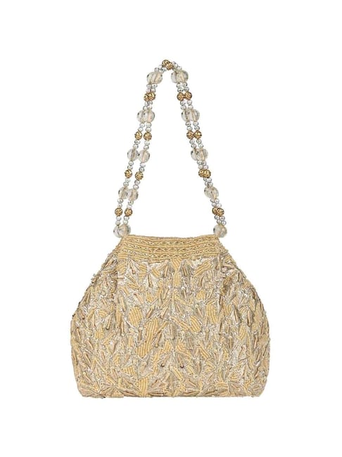 Golden party/bridal bag | Miss Tinsel
