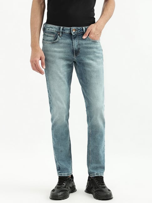 United Colors of Benetton Blue Skinny Fit Jeans