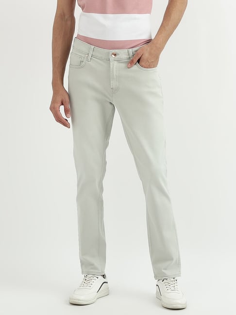 United Colors of Benetton Off White Skinny Fit Jeans