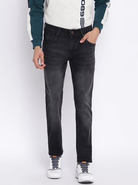 Buy Cantabil Men Olive Solid Denim Jeans Online at Best Prices in India -  JioMart.