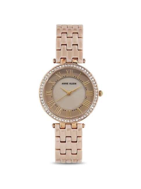 Anne Klein Women's Mesh Bracelet Watch and Interchangeable Strap Set,  AK/3180RGST : Amazon.in: Fashion