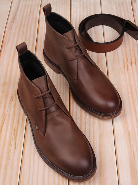 Buy EZOK Men's Brown Chukka Boots for Men at Best Price Tata CLiQ