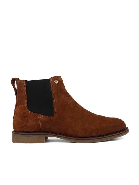 EZOK Men's Brown Chelsea Boots-picture-29