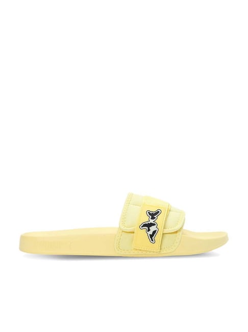 Puma slides cheap mens yellow