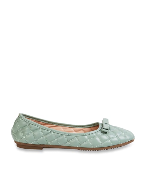 Code by Lifestyle Women's Olive Flat Ballets