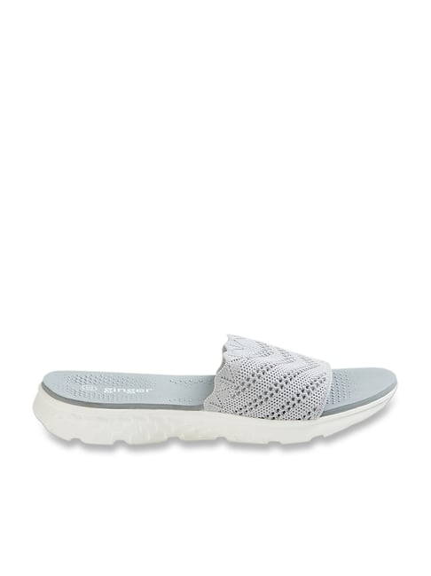 Ginger by Lifestyle Women's Grey Casual Sandals