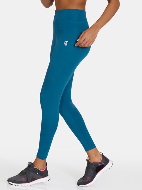 Zelocity by Zivame Blue Rapid Dry Tights