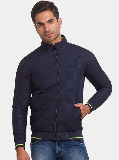 Bomber Jacket Machine Dark Blue