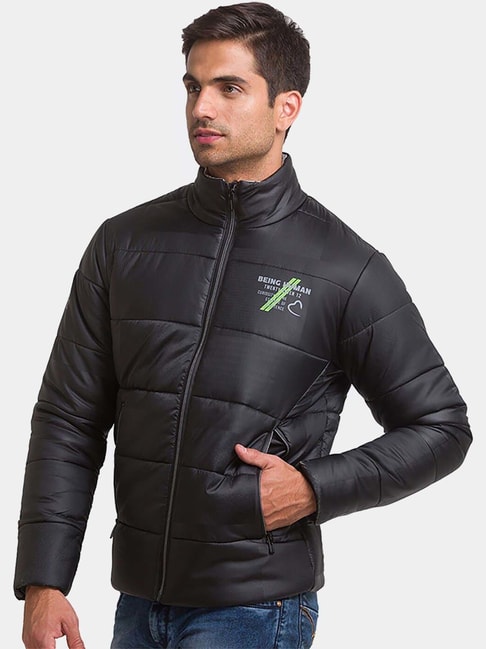 Buy BEING HUMAN Mens Hooded Solid Jacket | Shoppers Stop-mncb.edu.vn