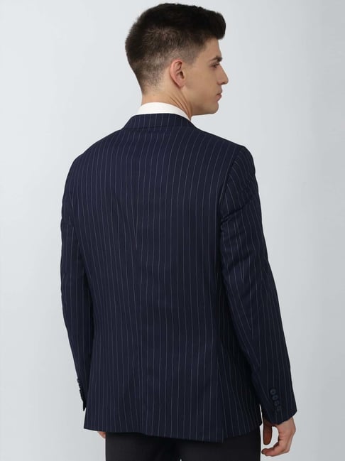 Van heusen hotsell navy blue blazer