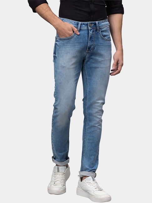 Faded Be Human Navy Blue Denim Jeans, Slim Fit at Rs 598/piece in New Delhi  | ID: 2849734705797