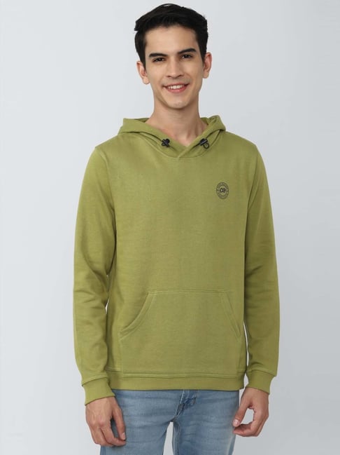Buy Peter England Jeans Green Regular Fit Hooded Sweatshirts for Mens  Online @ Tata CLiQ