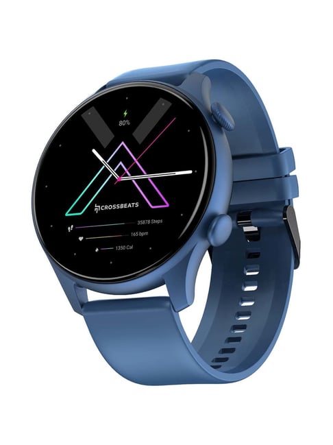 CrossBeats Orbit Apex Smartwatch with Super Retina AMOLED Display (Sapphire Blue)