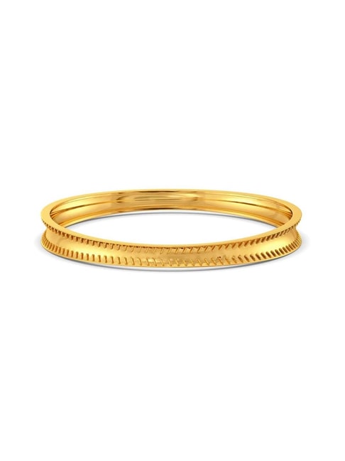 Melorra 18k Gold The Bar Lace Bangle for Women