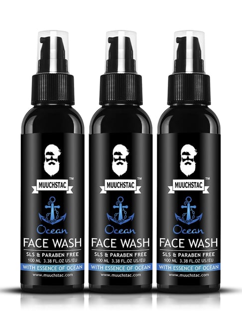 Muuchstac Ocean Face Wash - Pack of 3