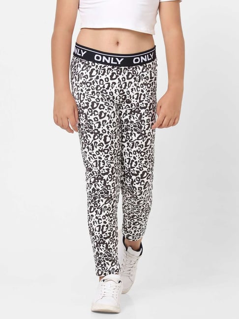 Buy Milumia Womens Zebra Print Fashion Pants Elastic High Waist Slit Hem  Casual Pants Black and White XSmall at Amazonin