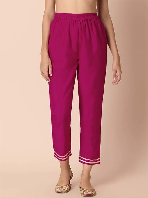 Flared trousers - Pink - Ladies | H&M IN