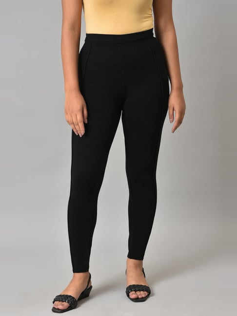 Buy Jockey Girls Easy Movement Leggings - Black at Rs.449 online |  Activewear online