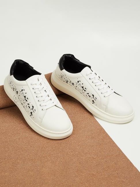 Forca by Lifestyle Men's White Casual Sneakers