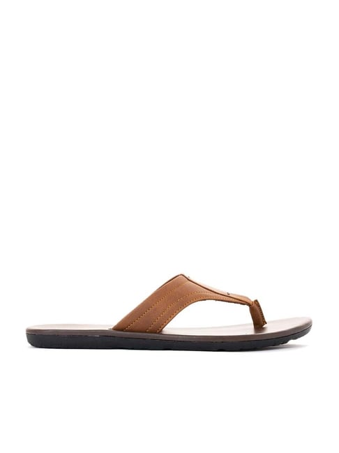 Mens tan best sale flip flops