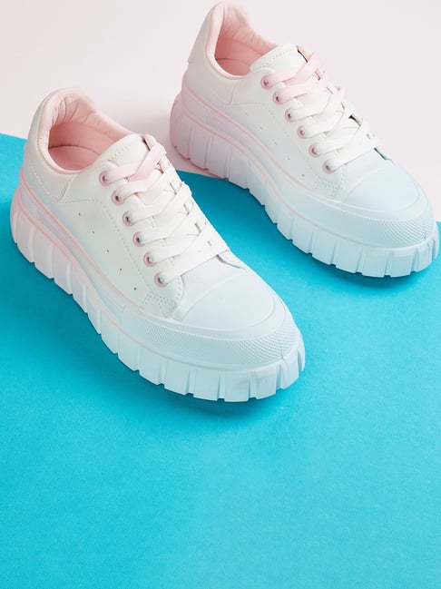 Shoes white pink outlet blue