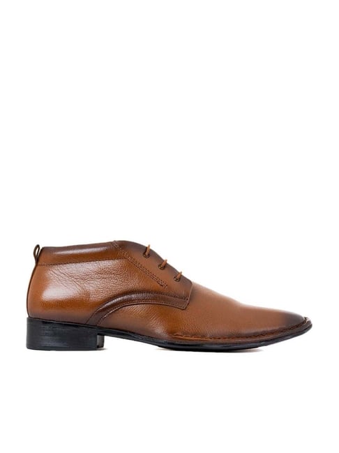 Buy Khadim Men's Brown Chukka Boots for Men at Best Price Tata CLiQ - Main Image