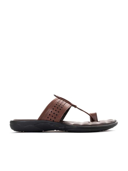 Khadim on sale leather sandals