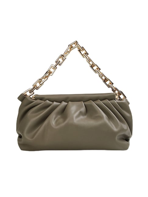 Olive green sales hobo bag