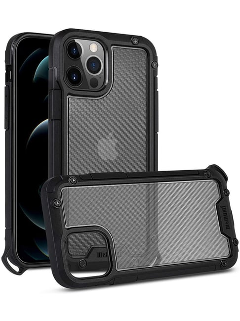 iPhone 12 Pro Max Back Cover Case | Fusion X - Black