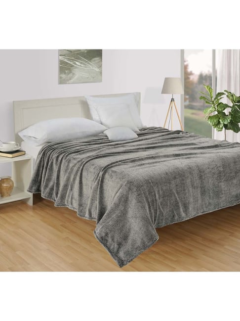 Swayam Rabito Grey 120 TC Ac Topsheet with Bag