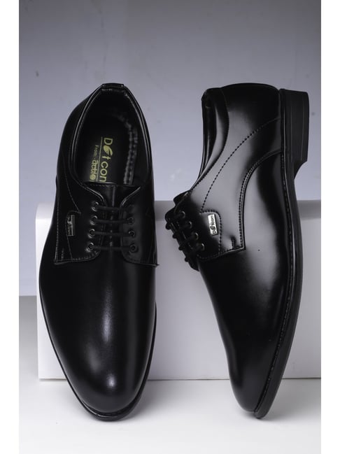 Derby shoes men on sale black