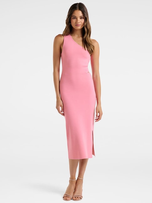 Forever New Light Pink Bodycon Dress Price in India