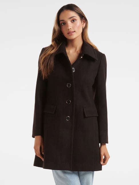 Forever New Black Coat