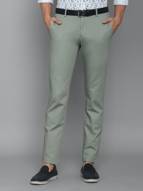 Buy Allen Solly Sport Men Slim Fit Trousers - Trousers for Men 21090030 |  Myntra